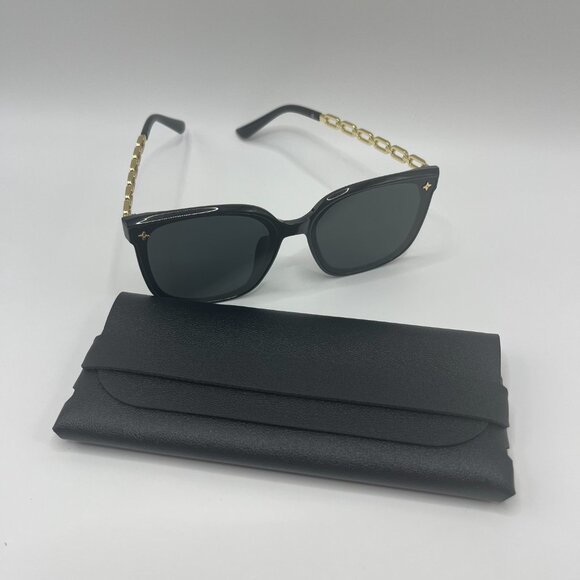 Sunglasses Large Oversized Lady Women Retro Vintage Bold and figure-slimming - Picture 8 of 8